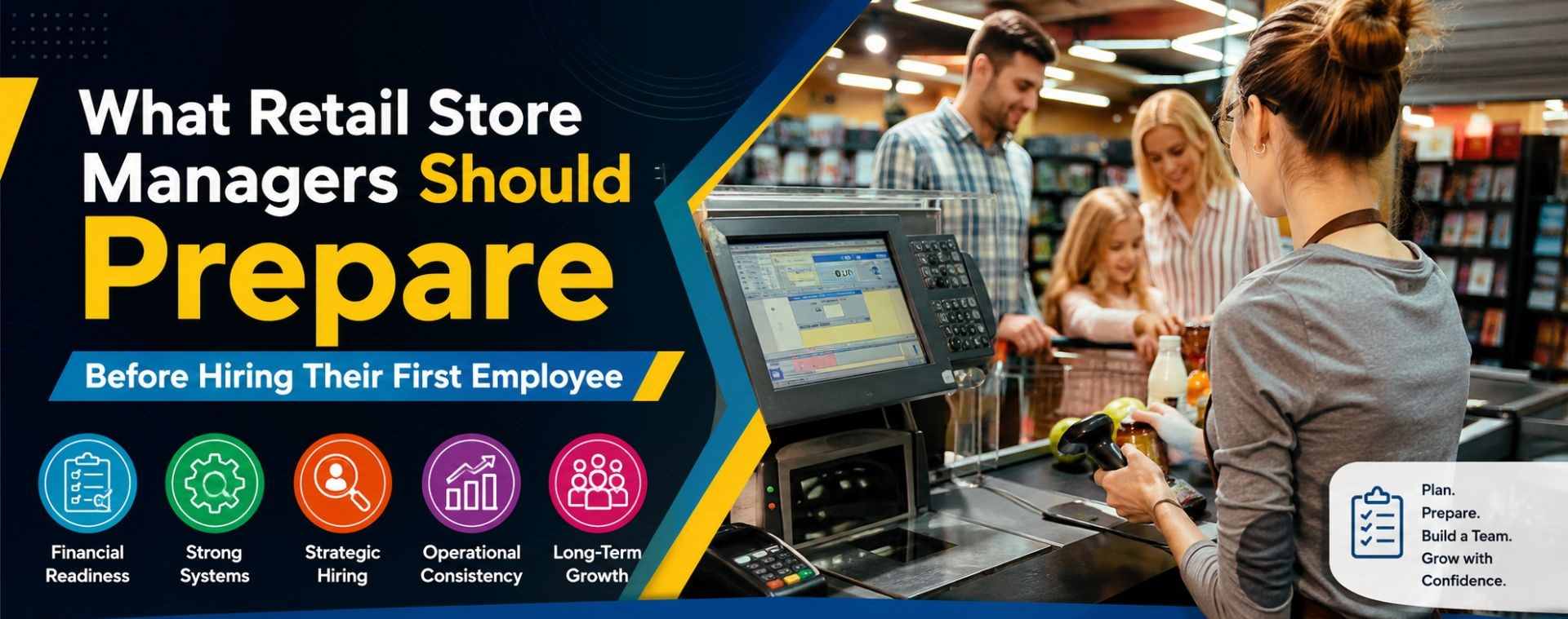 What Retail Store Managers Should Prepare Before Hiring Their First Employee