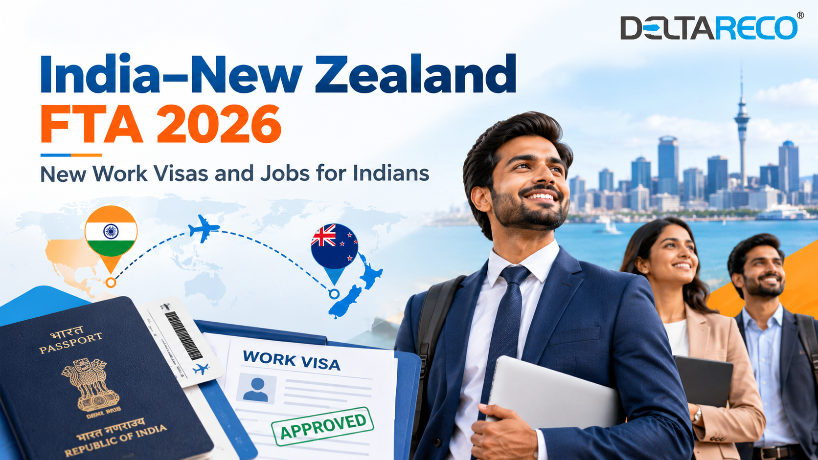 India New Zealand FTA 2026: New Work Visas and Jobs for Indians
